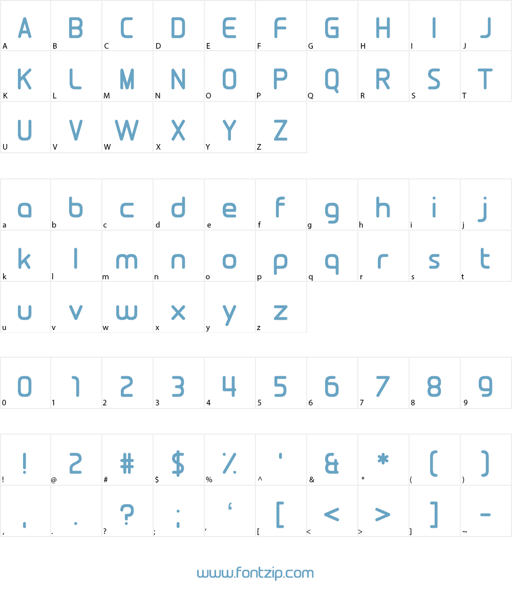 Fool's Errand Font Character